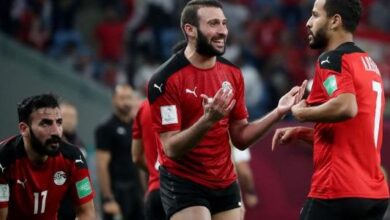 صورة المنتخب المصري يتأهل الى دور نصف نهائي كأس العرب بعد فوز معقد على نظيره الأردني