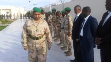 صورة ولد مكت قائدا للمكتب الثاني للقيادة العامة للأركان