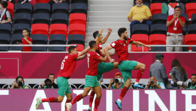 صورة كأس العرب : المنتخب المغربي يسحق نظيره الأردني برباعية نظيفة ويتأهل إلى الدور الثاني