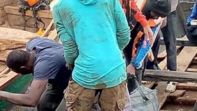 صورة مشجع موريتاني يسافر برا إلى الكامرون