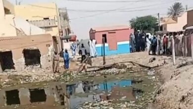 صورة عاجل: انواكشوط سوكجيم غرق شخص في بركة مياه