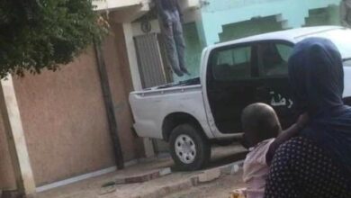 صورة انتحار شخص قبل قليل في نواكشوط (هوية)