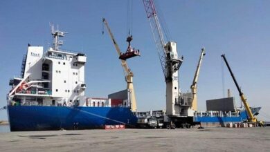 صورة افتتاح الخط البحري التجاري الرابط بين موريتانيا والجزائر