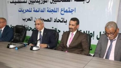 صورة وزير الثقافة يشرف على فعاليات إطلاق تقرير حالة حرية الصحافة فى الوطن العربي