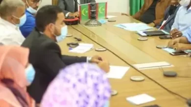 صورة نواكشوط: لجنة من وزراة الصحة تجتمع بممثلي النقابات