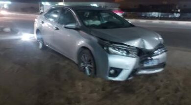 صورة حادث سير على شارع نواذيبو بتفرغ زينة  .. صورة