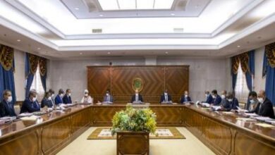 صورة المصادقة على تعيين رؤساء مجالس إدارات بعض المؤسسات