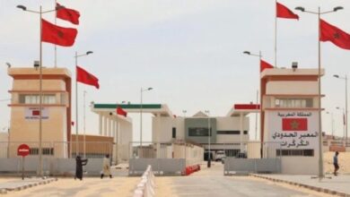صورة فتح المعبر الحدودي الكركرات أمام المسافرين ذهابا وإيابا