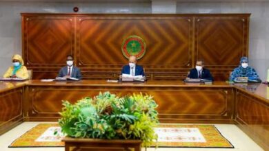 صورة مجلس الوزراء يجتمع فى القصر الرئاسي