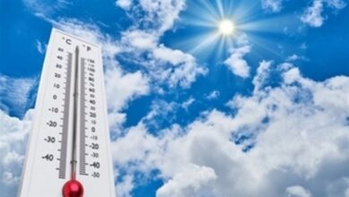 صورة الأرصاد تتوقع ارتفاع درجات الحرارة غدا بمناطق واسعة من البلاد