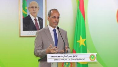 صورة الناطق الرسمي : الحكومة على علم بكميات الذهب المهربة إلى مالي وسنتخذ ما يلزم