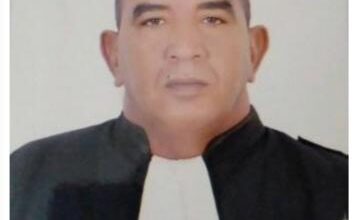 صورة تصريح صحفي للأستاذ أحمد سالم ولد محمد البشير