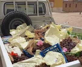 صورة حماية المستهلك تصادر “1 طن” من التمور الفاسدة (صور)