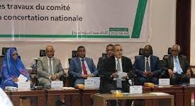 صورة تشكيل لجان لإعداد مقترحات جدول أعمال اجتماع لجنة التحضير للتشاور