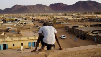 صورة استمرار ارتفاع درجات الحر على جنوب ووسط موريتانيا