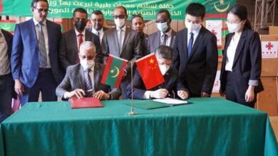 صورة الصين تدعم بلادنا بمعدات طبية بينها أجهزة تنفس