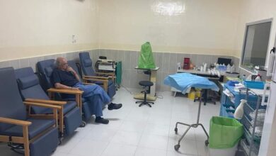 صورة نواذيبو : بعثة طبية لجراحة العيون يترأسها” البروفسور جورج أليو “