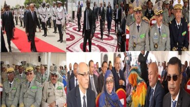 صورة رئيس الجمهورية يدشن أول مقر خاص بوزارة الدفاع الوطني .. صور
