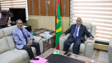 صورة وزير الداخلية يستقبل سفير المملكة المغربية الشقيقة