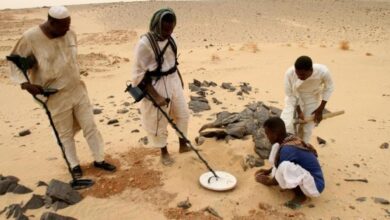 صورة وفاة مواطنيْن سوادنييْن يعملان في التنقيب عن الذهب بموريتانيا