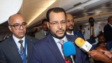 صورة مغادرة الفوج الأول من حجاج موريتانيا إلى الديار المقدسة