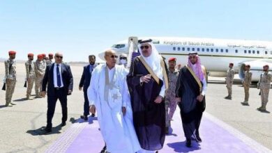 صورة ولد الغزواني يتوجه إلى الديار المقدسة لأداء مناسك الحج