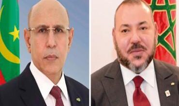 صورة ولد الغزواني يهنئ ملك المغرب بمناسبة عيد العرش”نص التهنئة”