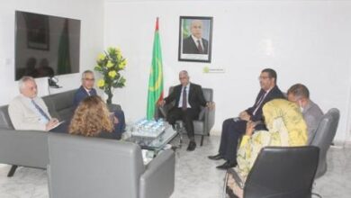 صورة مباحثات موريتانية فرنسية في مجال الصحة
