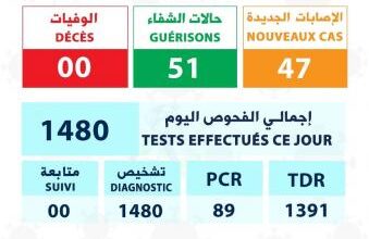 صورة الحالة الوبائية خلال 24 ساعة الماضية