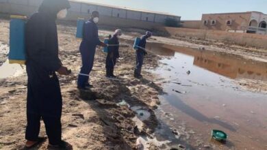 صورة جهة نواكشوط تطلق حملة لتعقيم المستنقعات