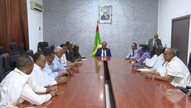 صورة انتخاب بنت عبد المالك رئيسة لرابطة رؤساء المجالس الجهوية
