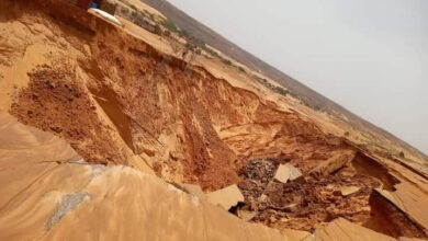 صورة امطار في عدة ولايات موريتانية – مقاييس