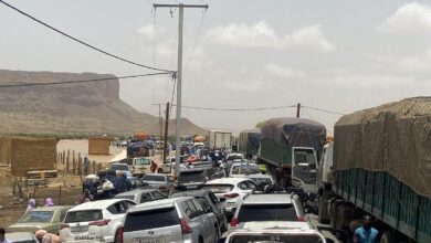 صورة الدرك بصنكرافة يمنع حركة السيارات شرقا … صورة