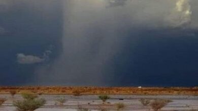 صورة أمطار جديدة على مناطق متفرقة بتسع ولايات (مقاييس)