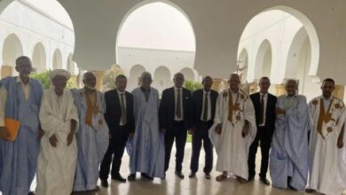 صورة تنصيب لجنة توجيه التقييم الذاتي لجامعة شنقيط العصرية