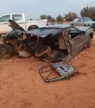صورة وفيات وجرحى اثر حادث شنيع على طريق روصو-نواكشوط