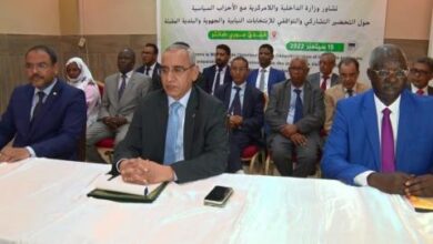 صورة الكشف عن موقع توقيع مسودة الاتفاق حول الانتخابات
