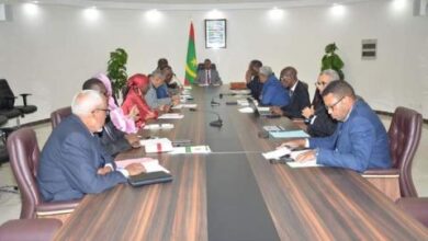 صورة الوزير الأول يترأس اجتماع اللجنة الوزارية المكلفة بدراسة الخطة الخاصة بالتصدي للفيضانات