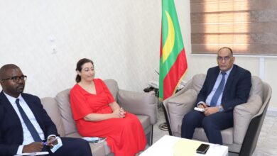 صورة وزير المالية يبحث التعاون مع بعثة البنك الدولي