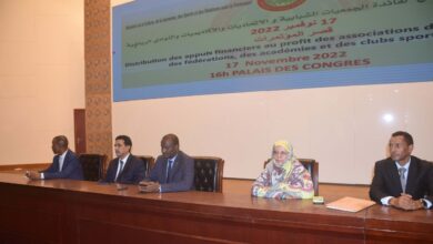 صورة إطلاق عملية توزيع الدعم العمومي على مئات الجمعيات الشبابية