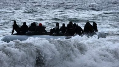 صورة توقيف 40 مهاجرا غير نظامي بمدينة نواذيبو