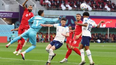 صورة المنتخب الإيراني يخسر ب6- 2 أمام إنجلترا