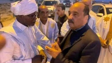 صورة الرئيس السابق يعود إلى نواكشوط