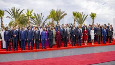 صورة وصول الرئيس غزواني لمدينة جربة للمشاركة في أشغال القمة الفرنكفونية