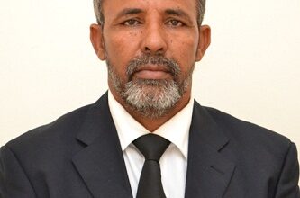 صورة الإعلان عن وفاة الصحفي والكاتب محمد الأمجد ولد محمد الأمين