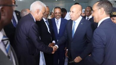 صورة نواذيبو.. ولد الغزواني يدشن منشآت تنموية لتخزين وتعليب الأسماك