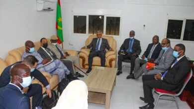 صورة وفد حقوقي أمريكي يزور موريتانيا … صورة