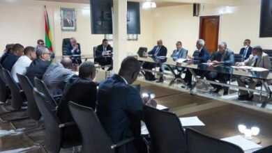 صورة وزير الصحة يترأس الاجتماع الدوري للديوان