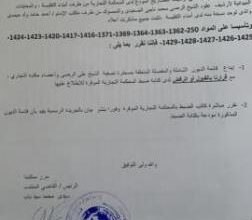 صورة تفاصيل ديون الشيخ الرضى.. وسبعة مليارات منها تم رفضها (وثيقة)