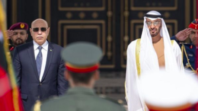 صورة ولد الغزواني يتلقى اتصالا من رئيس دولة الإمارات